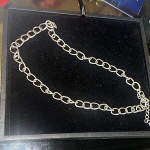 Elegant Silver Chain Necklace